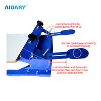 Nueva Máquina de Serigrafía Manual Profesional de Cama Plana para Bolsas, Tubos de Papel, Telas, Impresora con Tamaño Ajustable para Diversos Materiales