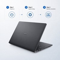 Pour ordinateur portable professionnel Pro Max 14 pouces, haute performance, processeur Intel Core, SSD, écran 1080p, Windows 11 Home Professional, travail portable