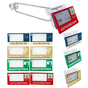Free Design Wholesale Custom Shelving Signage ESL <b>Shelf</b> Talkers for Supermarket <b>Shelves</b> - Product Image 4