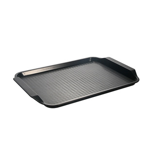 Rectangular Plastic Non Slip Serving <b>Tray</b> 805 Solid Color For Hotel Coffee <b>Tea</b> Service - Product Image 2
