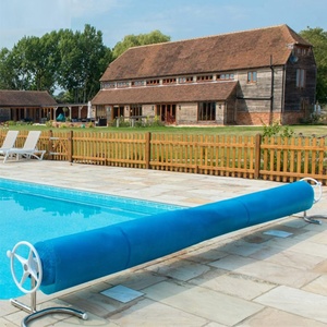 Fenlin picine accessoires pvc rétractable manuel solaire couverture de piscine enterrée - Product Image 3