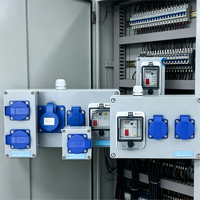 Boîtier de distribution industriel portable, alimentation électrique, interrupteur de maintenance, étanche IP67, 220V 16A, utilisation intérieure, disjoncteur 63A