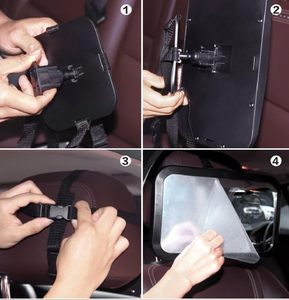 Espejo de seguridad <span class=keywords><strong>para</strong></span> bebé de 360 grados de fácil instalación <span class=keywords><strong>para</strong></span> recién nacido con espejo retrovisor ancho <span class=keywords><strong>para</strong></span> coche de bebé - Product Image 6