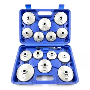 15 Pcs Vehicle Maintenance Tools For Car Oil Filter Wrench Car Tool Kit