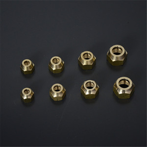 Tuercas de latón Minghui para accesorios de aire acondicionado 6 8 10 12, duraderas para conectar tuberías - Product Image 1