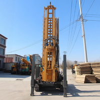 Foreuse pneumatique sur chenilles autopropulsée MKDQZ-400 400m pour forage de puits dans roche dure, à performance stable