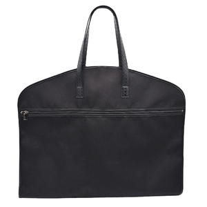 Free Sample Custom Handmade Luxury Men Black Foldable casual fashion Garment Cover <b>Carrier</b> <b>Suit</b> Bag for Travel - Product Image 1