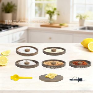 Wooden Margarita Salt Cup Sleeve Cocktail Pourer Bartender Accessory Reusable <b>Bar</b> <b>Tools</b> - Product Image 1
