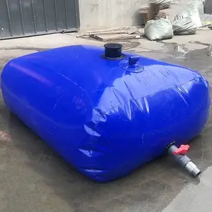 Werksmaßnahme faltbares Regenfass Wasseraufnahmetank Regenwasseraufnahmesystem PVC-Tank Airbag