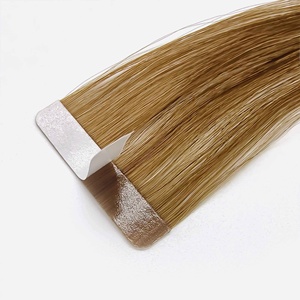 人毛エクステンション半注入テープ生ベトナム不可視エクステンション卸売手作り - Product Image 5