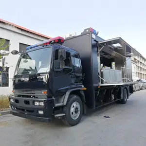 DONGFENG 4x4 6x6 AWD Off Road Trucks Mobile Camping Car Kitchen Truck Mobile Kitchen Vehicle For Sale