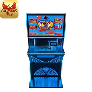 מכירה העליון ps5 משחקי וידאו ארקייד משחק מכונת אנכי 43 "+ 24" מסך מגע מעוגל ארון - Product Image 1