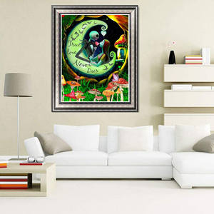 SONGWOOART 5D DIY Halloween Diamant Peinture Cristal Diamant Peinture Kits Trick or Treat pour Halloween <span class=keywords><strong>Horreur</strong></span> Diamant Peinture - Product Image 2