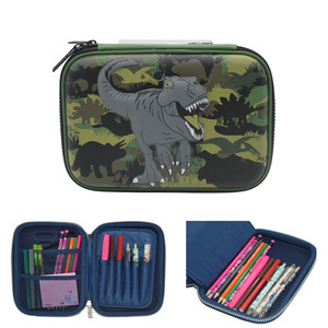 Étui à crayons imperméable sur le thème des dinosaures, grande capacité, EVA, pour l'école et le bureau - Product Image 4