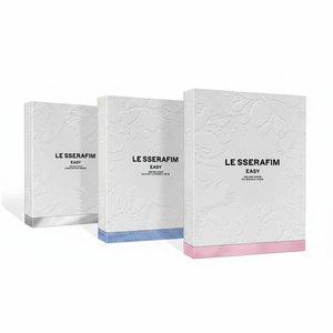 LE SSERAFIM 3e Mini Album K-Pop 'EASY' Photobook Version avec Carte Postale & CD Caractéristiques Populaires Idoles Coréennes Adultes - Product Image 2
