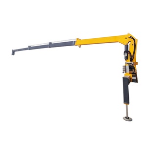 Sıcak satış 3 Ton 5 Ton 6 Ton 8 Ton manipülatör hidrolik düz kol teleskopik vinç kamyonlara monte - Product Image 1