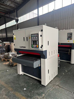 Machine à poncer le bois à bande large CNC de haute qualité pour usine, ponceuse de sol automatique CNC pour le travail du bois