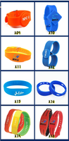 Gelang Silikon NFC RFID Mini Tag NFC213 yang Dapat Diprogram, Multi Warna, untuk Kontrol Akses Acara Konser dan Check-in