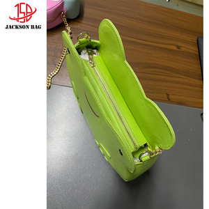 Crossbody Handmade Cute Green <strong>Bag</strong> Cartoon <strong>Frog</strong> PU Leather <strong>Bag</strong> 3D <strong>Frog</strong> Tote Sling <strong>Bag</strong> - Product Image 4