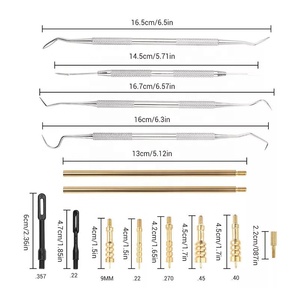 Gran Oferta: Kit Universal de Limpieza de Cañones de Latón YOTO CK-01 de 29 Piezas para Calibres .22, .270, .357/9mm, .40 y .45, Color Negro - Product Image 3