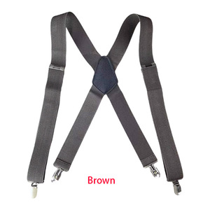 <span class=keywords><strong>Tirantes</strong></span> Elásticos con Clip Metálico para <span class=keywords><strong>Hombre</strong></span>, Cómodos y Ajustables para Trajes, Pantalones de Vestir y Formales - Product Image 1