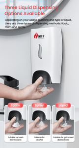 Shenzhen AOLQ Fabricant <span class=keywords><strong>professionnel</strong></span> <span class=keywords><strong>Distributeur</strong></span> de savon liquide commercial Pompe à main <span class=keywords><strong>Distributeur</strong></span> de savon mousse - Product Image 5