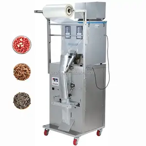 Automatic Mixed Nuts Snack Sesame Seeds Granule Food Weighing Filling Packing Machine With Double Heads Filler