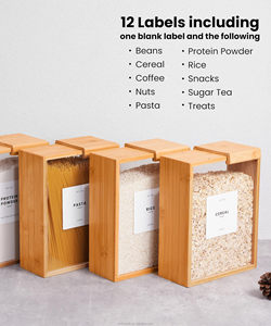 and Eco-Friendly Dry Food Storage <b>Containers</b> with Cereal Dispenser Pantry-Friendly Fresh-Keeping & Waterproof - Product Image 3