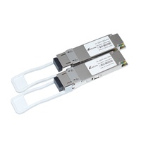 Module fibre optique QSFP + 40G SM double fibre 1550nm ZR4 80km avec connecteur LC DWDM X4 EML + APD