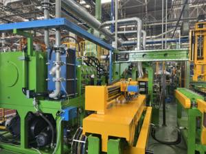 Parabolische Blattfeder-Rollmaschine mit Langem Konus Rollenausrüstung - Product Image 4