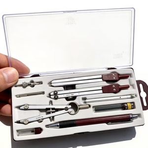 Prix de gros – Ensemble de dessin 9 pièces 709C – Essentiel pour l'apprentissage des mathématiques et l'éducation – Compas et crayons mécaniques pour étudiants - Product Image 2