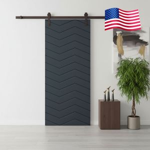 GUJIE Modern Sürgülü Kapı Kompozit MDF Yatak Odası Oturma Odası Banyo İç Mekan Kullanımı Kaynak Fabrika Özel Üretim - Product Image 1