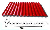 Fournisseur direct d'usine, tôle en aluminium ondulée série 1000/3000/5000 pour toiture - Product Image 3