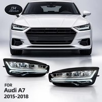 Pour Audi A7 2015-2018 : Ensemble de phares LED de style matriciel haute performance avec DRL intégrés