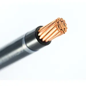 Certificado UL83 padrão UL83 Cu ou al condutor com isolamento de PVC, revestimento de nylon, fio elétrico 6 a 14awg, cabo Thhn