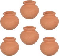 Vente chaude Miniature Minuscules Pots D'argile Poterie Jardinières Mini Fleur Pots En Terre Cuite pour DIY Maison Jardin Bureau Bureau De Mariage