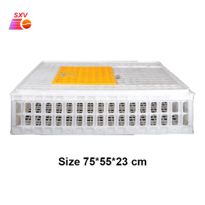 Nueva Jaula de Transporte de Pollos de Plástico para Granja, Tipo H, Capacidad para 10-20 Pollos - Product Image 5