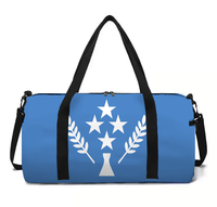 Sac fourre-tout de voyage à la drapeau de Saint-Martin, le plus vendu, sac de sport, sac de voyage pour le week-end, confortable et portable
