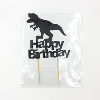 Dinosaurier Park Kuchen Dekorationen Plug-in Ornamente Kreativer Geburtstag Tyranno saurus Rex Wald Backen Thema