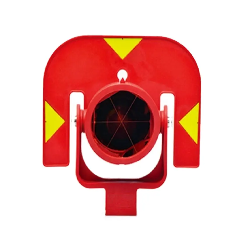 GPR111prism Optical surveying mini prism for total stationRED COLOR optical prism