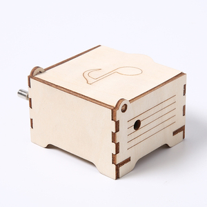 Bán buôn 3D câu đố bằng gỗ âm nhạc hộp sáng tạo 3D câu đố bằng gỗ tự làm lắp ráp đồ chơi - Product Image 2