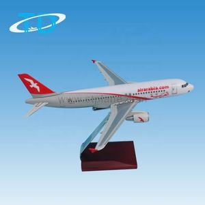 โมเดลเครื่องบินเรซิ่นแอร์อาราเบีย แอร์บัส เอ320 สเกล 1/<span class=keywords><strong>200</strong></span> ความยาว 18.8 ซม. สไตล์รัก สามารถปรับแต่งได้ - Product Image 2