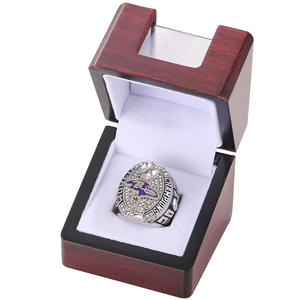 Venta al por mayor <span class=keywords><strong>NFL</strong></span> 2012 Baltimore Ravens Championship Ring Youth <span class=keywords><strong>Fantasy</strong></span> Football Champion Rings Funky Men's Sports Ring - Product Image 3