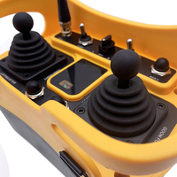 Q9000 construction grue utiliser interrupteur sans fil 12v bascule joystick hydraulique télécommande