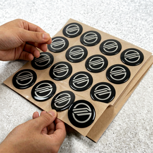 Custom 3D Epoxy Resin Domed Nameplate Waterproof 3M Adhesive <b>Logo</b> Dome <b>Sticker</b> - Product Image 1