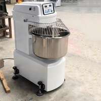 Mélangeur spiral en acier inoxydable de 15/25/50/75/100/125 kg, adapté à la fabrication du pain, mélangeur à pâte professionnel pour boulangerie