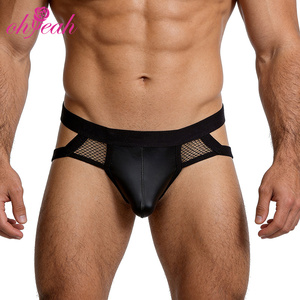 Slip Sexy in <span class=keywords><strong>Pelle</strong></span> Sintetica per <span class=keywords><strong>Uomo</strong></span> - Product Image 1