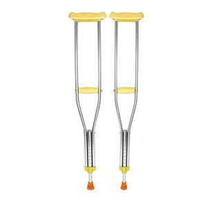 Béquilles sous-bras en acier inoxydable, hauteur réglable, antidérapantes, pour l'aide à la marche quotidienne - Product Image 5