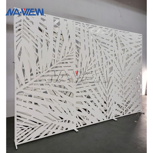 Hiện đại được thiết kế trung tâm mua sắm xây dựng trang trí màn hình phân vùng kim loại đục lỗ mặt tiền hợp kim nhôm đơn vị Rèm tường - Product Image 3