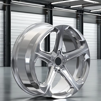 1 pièce - Jantes forgées monobloc chromées Leyi Koala, concaves profondes, 18-22 pouces, 5x112/114.3/120, compatibles avec M2/M3/M4 E36/E39/E60/E90